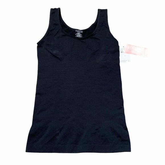 Yummie by Heather Thomson Tops - Yummie Black Seamless Shaping Control Shape top M